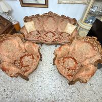 Divano e poltrone barocca