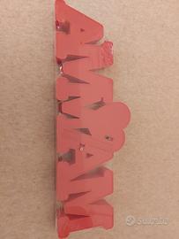 SCRITTA LUMINOSA "MAMMA"