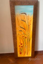 Quadro fatto a mano tecnica mista su tela