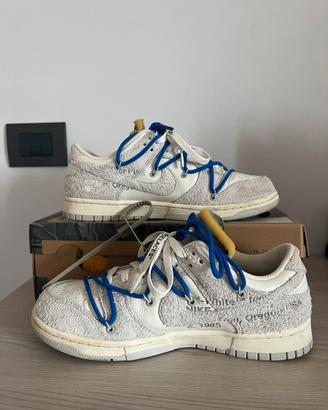 Dunk low off white lot 32 N 42,5 US 9