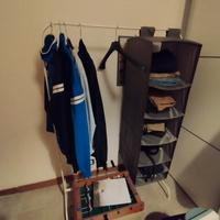 Appendiabiti esterno più organizzatore indumenti