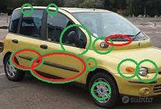 fascioni paracolpi fiat multipla