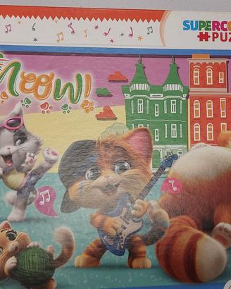 Supercolor Puzzle - 44 Gatti  clementoni