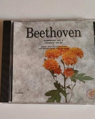 CD con la sinfonia n. 3 di Beethoven (Eroica)