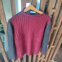 maglione bicolor alpaca  I PINCO PALLINO