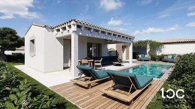 Villa indipendente con piscina a pochi passi dal m