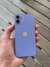 Iphone 12 mini lilla 64gb + 5 cover