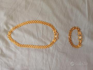 parure +collana elegante vintage