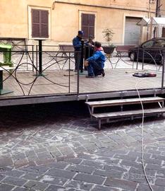 Pedana da esterno per ristorazione e bar