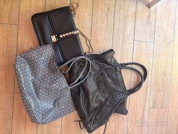Set borse firmate Balenciaga, Valentino