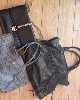 Set borse firmate Balenciaga, Valentino