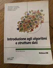 Introduzione agli algoritmi e strutture dati Libro