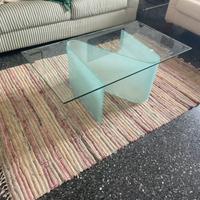 Tavolino cristallo e vetro temprato