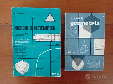 Nozioni di matematica 1 + Geometria - E. Minaudo