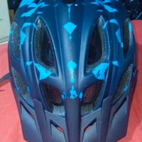 Casco x MTB più guanti 