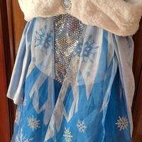 Vestito carnevale Elsa di Frozen