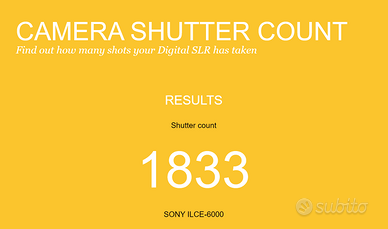 Sony Alpha 6000 Kit Completo + 2 Obiettivi - Solo