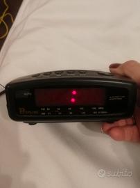 radio sveglia funzionante 