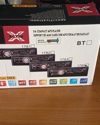 Autoradio Xplod USB AUX MP3 Bluetooth (NUOVO)