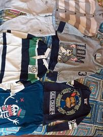 Lotto vestiti bambino 6 anni