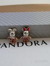 Pandora Disney Charms Mickey Minnie Mouse robot