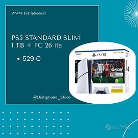 PS5 CONSOLE STANDARD SLIM + FC 26 - nuova