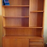 Due librerie in legno massello