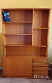 Due librerie in legno massello