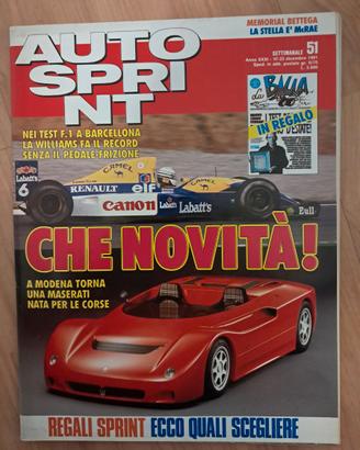 Autosprint 1991 Miki Biasion Ford Sierra 4x4