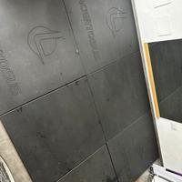 Tappeto gommato palestra