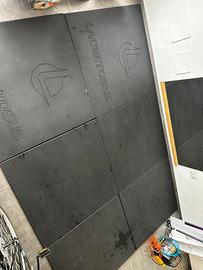 Tappeto gommato palestra