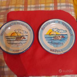 Due piatti collezione ristorante