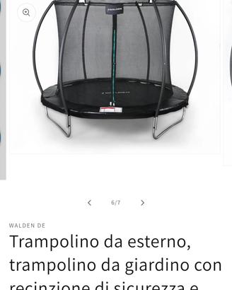 Tappeto elastico 244 cm Walden