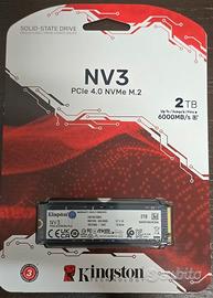 SSD NVMe 2TB PCle 4.0 Kingston NV3 M.2