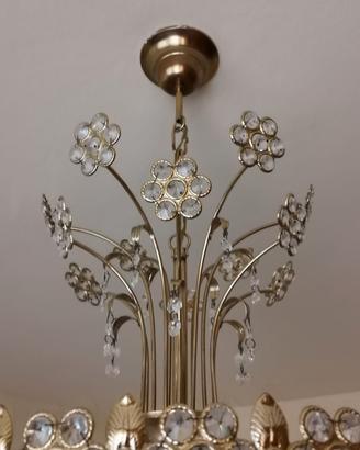 Lampadario cristallo swarovski 