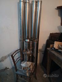tubo in acciao inox per camini e stufa 