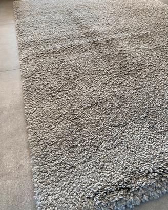 Tappeto shaggy 120x170 grigio