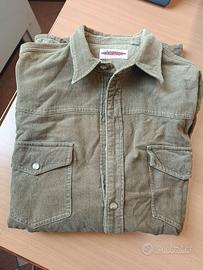 Camicia da uomo  in velluto