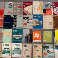 Svariati libretti di uso e manutenzione