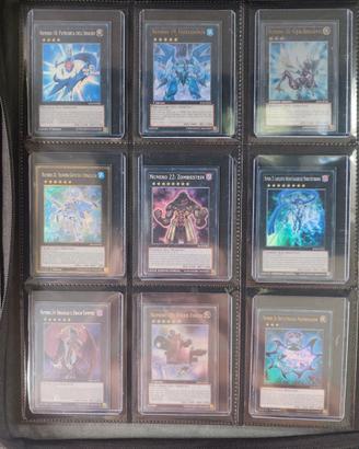 Collezione completa Carte Numero Yu-Gi-Oh!