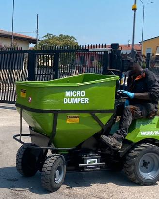 M49 Micro dumper con cassone
