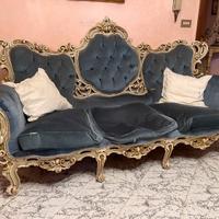 Salotto stile barocco antico Modello Bridgerton