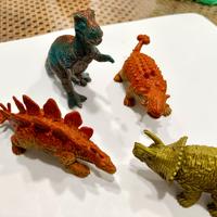 4 Dinosauri Vintage A A A 1992 - T-Rex etc