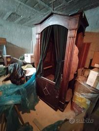 MOBILE: CONFESSIONALE  IN LEGNO DELL'OTTOCENTO