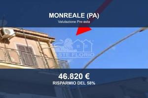 Immobile in asta di 82 m² a Monreale
