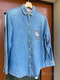 Camicia in Denim Vintage Uniform in cotone tg. S