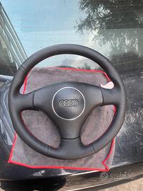 Volante audi + cuffia e pomello