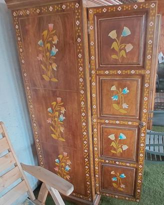 Armadio Guardaroba, Stile Shabby Chic decorato 