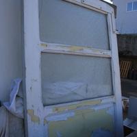 Porta in castagno, anni '50