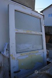 Porta in castagno, anni '50